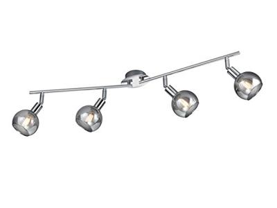 Trio Plafondlamp ChroomBrest 4-lichts verstelbaar - R80594006