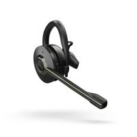 Jabra Engage 65 Convertible, EMEA Touch knop, 2 koppelingen : telefoon + PC Softphone - Standard headband, neckband optioneel - Lichtgewicht headset met 3 extra's (Ear loop, headband, neckband) - thumbnail