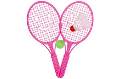LG-Imports Tennisset met bal en shuttle