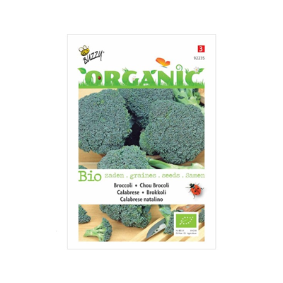 Zaden Organic Broccoli Calabrese natalino (BIO) Buzzy - Buzzy