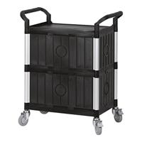 KS Tools 800.0031 Servicewagen Kunststof Kleur (specifiek): Zwart-zilver - thumbnail
