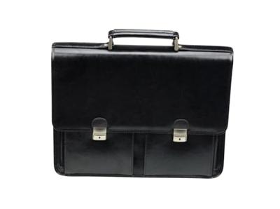 Juscha ju-47118 aktentas alassio veneto 22 x 42 x 10 cm zwart