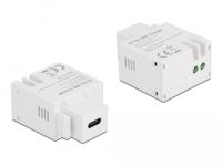 Delock 87792 USB-inbouwmodule Keystone 1 stuk(s) - thumbnail