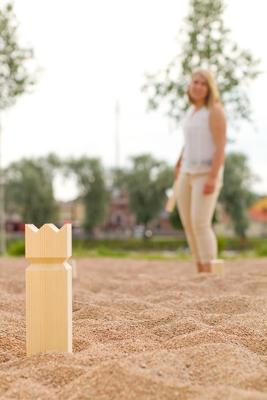 Selecta Kubb viking houten werpspel