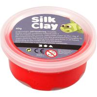 Silk Clay - rood, 40gr. - thumbnail