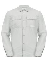Jack wolfskin Barrier L/S Shirt Heren Cool Grey XL - thumbnail