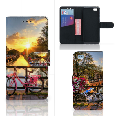 Huawei Ascend P8 Lite | Flip Cover | Amsterdamse Grachten Huawei Ascend P8 Lite | Flip Cover | Amsterdamse Grachten