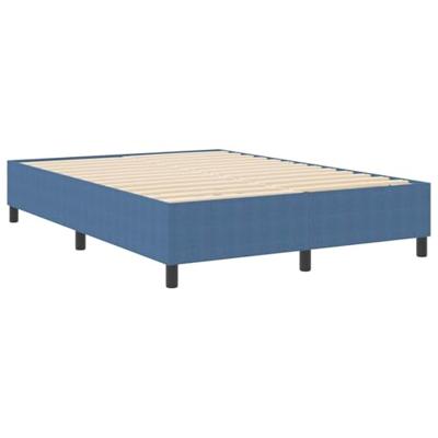 Platform bedframe Blauw 140 x 190 cm Stof