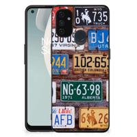 OnePlus Nord N100 Silicone Back Case Kentekenplaten - thumbnail