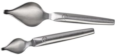 Plate-it - Decoratielepels Set/2 RVS Plate-it - Decoratielepels Set/2 RVS