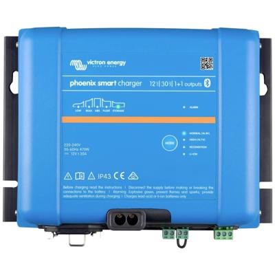 Victron Energy Phoenix Smart IP43 Charger 12/30 (1+1) 120-240V Loodaccu-lader Laadstroom (max.) 30 A Victron Energy Phoenix Smart IP43 Charger 12/30 (1+1) 120-240V Loodaccu-lader Laadstroom (max.) 30 A