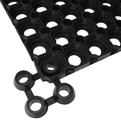 VidaXL Rubbermat 16 mm 100x150 cm