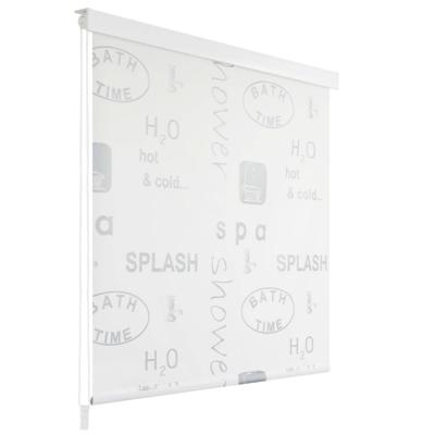 VidaXL Rolgordijn voor douche 140x240 cm splash VidaXL Rolgordijn voor douche 140x240 cm splash