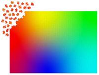 Colorful Rainbow Gradient Puzzel 1000 Stukjes - thumbnail
