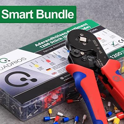 Quadrios 2005CA001 Assortiment adereindhulzen Deels geïsoleerd Meerdere kleuren 1200 stuk(s)