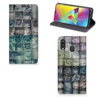 Hippe Standcase Samsung Galaxy M20 Spijkerbroeken - thumbnail