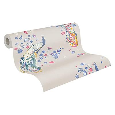 Livingwalls House of Turnowsky - Grijs - Floral - 389064