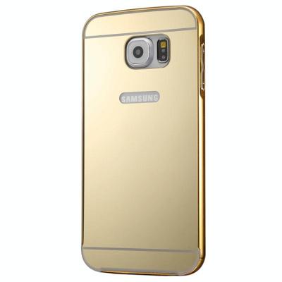 Modieuze galvaniseren PC Push Pull Shell backcover + metalen Frame Bumper voor Samsung Galaxy S7 / G930(Gold) Modieuze galvaniseren PC Push Pull Shell backcover + metalen Frame Bumper voor Samsung Galaxy S7 / G930(Gold)