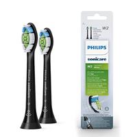 Philips HX6062/13 W2 Optimal White-Opzetborstels 2 Stuks Zwart - thumbnail