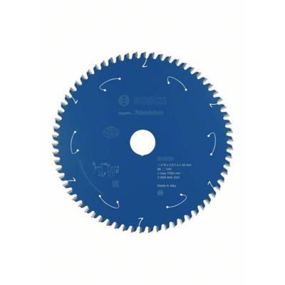 Bosch Accessoires Expert for Aluminium cirkelzaagblad voor accu-kap + verstekzagen 216x2/1,4x30 T66 - 1 stuk(s) - 2608644543 - 2608644543