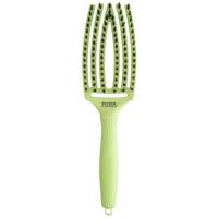Olivia Garden Fingerbrush Boar & Nylon Green Pistachio - thumbnail