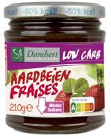 Damhert Low Carb Confituur Aardbei - thumbnail