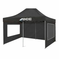 Tentmuur OCC Motorsport OCCCARP33 Zwart Oxford 420D 6 x 2 m Venster - thumbnail