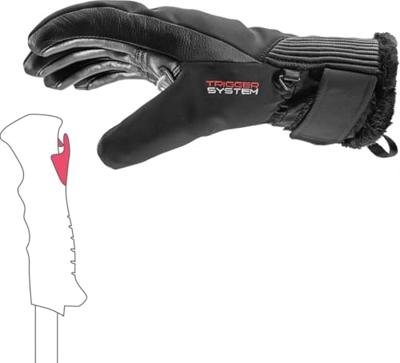 Leki Vallarta 3D Women Black 7