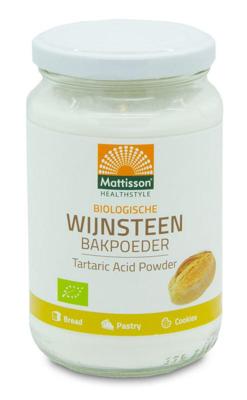Mattisson HealthStyle Biologische Wijnsteenbakpoeder