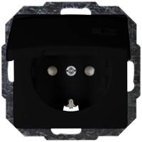 Kopp 920850086 Wandcontactdoos Inzetstuk Paris Zwart (mat) 1 stuk(s) - thumbnail