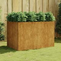 VidaXL Plantenbak verhoogd 120x80x80 cm cortenstaal - thumbnail