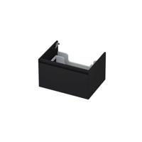 INK - Onderkast 1 Lade Greeploos Gelakt 45gr - 600x450x350 Mm - Mat Zwart - thumbnail
