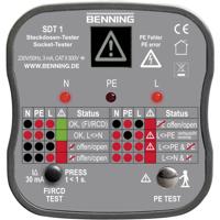 Benning SDT 1 Stopcontacttester CAT III 300 V LED, LCD - thumbnail