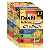 INABA Dashi Delights Silky Broth Chicken mix - nat kattenvoer - 12x40g - thumbnail