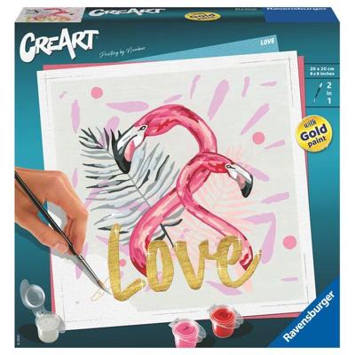 Ravensburger Schilderen Op Nummer Ravensburger creart schilderen op nummer - love