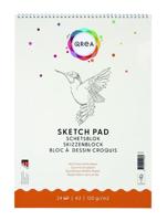 Schetsblok qrea a3 24vel 120gr spiraal - thumbnail