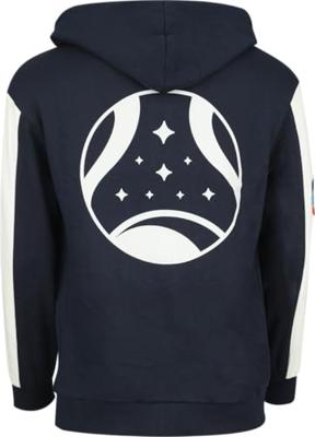 Starfield - Monochrome Emblem Men's Zipper Hoodie
