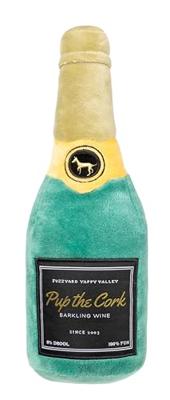 Fuzzyard pup the cork sparkling wine pluche