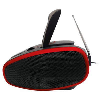 XD XDUSB918PRED CD-speler draagbare cd-speler zwart, rood