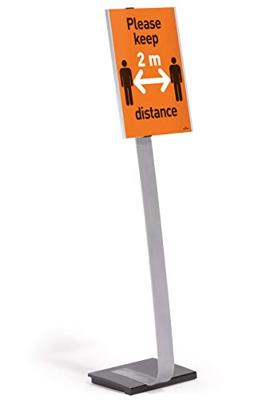 Durable INFO SIGN STAND A3 - 4813 Informatiezuil DIN A3 280 mm x 36 mm x 125 mm x 80 mm 1 stuk(s)