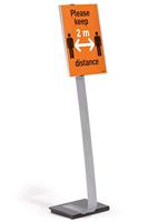 Durable INFO SIGN STAND A3 - 4813 Informatiezuil DIN A3 280 mm x 36 mm x 125 mm x 80 mm 1 stuk(s) - thumbnail