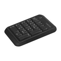 LogiLink ID0201 Numeriek toetsenbord Bluetooth Ergonomisch Zwart - thumbnail