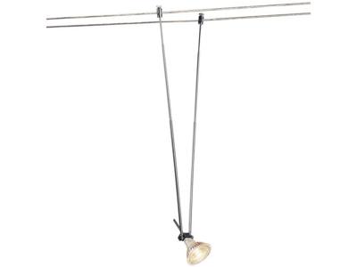 SLV TENSEO TELESKOP 12V-kabelsysteem lamp GX5.3 Chroom SLV TENSEO TELESKOP 12V-kabelsysteem lamp GX5.3 Chroom