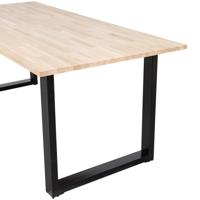 WOOOD Eettafel 'Tablo' met U-poot, 200 x 90cm - thumbnail