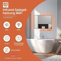 SHX SHXCM600Wifi Infraroodpaneel 600 W 12 m² Glas - thumbnail