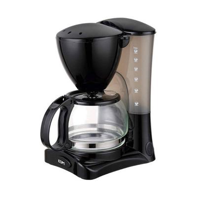 Drip Koffiemachine EDM 07653 Zwart 550 W 6 Kopjes 0,6 L Drip Koffiemachine EDM 07653 Zwart 550 W 6 Kopjes 0,6 L