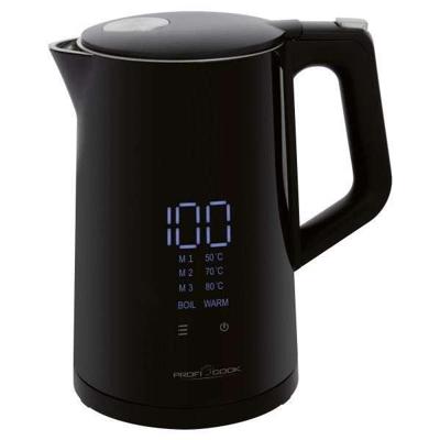 Profi Cook PC-WKS 1243 Waterkoker Aantal/Volume: 1.7 l Zwart