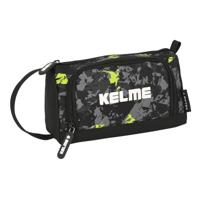 Schooletui met Accessoires Kelme Jungle Zwart Grijs Limoen 20 x 11 x 8.5 cm (32 Onderdelen) - thumbnail