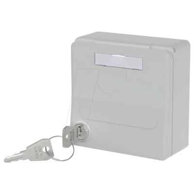 Metz Connect Modul-Unterputz-Gehäuse mit Klappdeckel und Schloss Behuizing Opbouw (op muur)