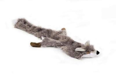 Flatino pluche hondenspeeltje vos beige 52 cm